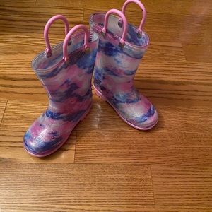 Toddler girls rain boots